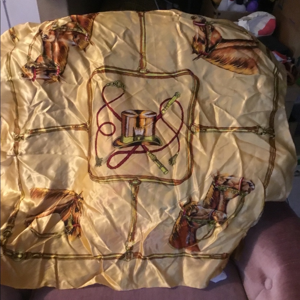 Vintage scarf, cowgirl “Hot Rag”